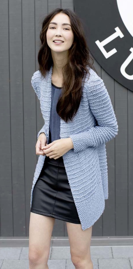 Gratis Breipatroon Lang Yarns Amira Ribbelvest