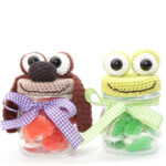 Los patroon Muppet Rowlf cadeaupotje + gratis patroon Kikker