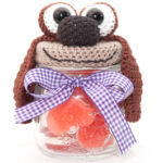 Los patroon Muppet Rowlf cadeaupotje + gratis patroon Kikker