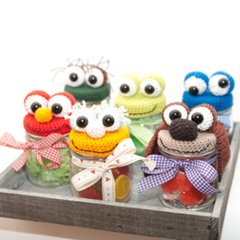 Los patroon Muppet Zoë cadeaupotje + gratis patroon Kikker - Afbeelding 2