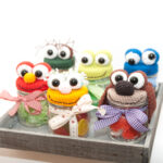 Los patroon Muppet Oscar cadeaupotje + gratis patroon Kikker