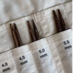 Opstrijk Labels voor Knitter's Needle Case - PetiteKnit