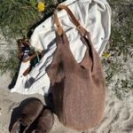 Voering voor tas met ronde bodem - 80 cm - Terrazzo Bag - PetiteKnit