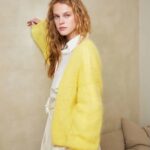 Patroon FACILE CARDIGAN -2402-1 - Ballerina Chunky Mohair - engels (alleen bij aankoop wol)