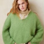 Patroon FACILE SWEATER -2402-03 - Ballerina Chunky Mohair - engels (alleen bij aankoop wol)