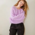 Patroon FACILE SWEATER -2402-04 - Ballerina Chunky Mohair - engels (alleen bij aankoop wol)
