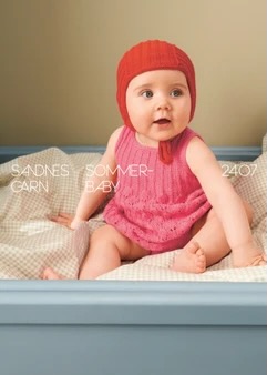 Enkel Patroon Sandnes Garn Collectie 2407 - Zomer Baby - papieruitgave - engels (kies 1 van 7) (bij aankoop wol)
