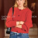 Enkel Patroon Sandnes Garn Collectie 2409 - DIY - papieruitgave - engels (ALLEEN bij aankoop wol)