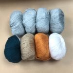Haakpakket Trui Signe -IJsblauw- Juf Sas - excl. patroon, met 'juf-sas-label' (42/44/XL)