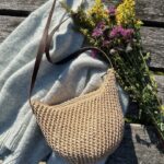 Voering voor tas met ronde bodem - 58 cm - bijv. Florence Bag - PetiteKnit