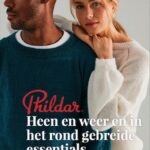 Catalogus Phildar nr. 251 - Heen en Weer en in het Rond gebreide Essentials - Breiboek (NL)