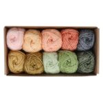 Scheepjes Stone Washed colour pack - 10 x 25 gram - Intentions - Groen / Oranje