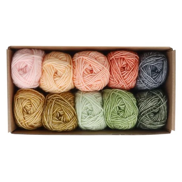 Scheepjes Stone Washed colour pack - 10 x 25 gram - Intentions - Groen / Oranje - Afbeelding 5