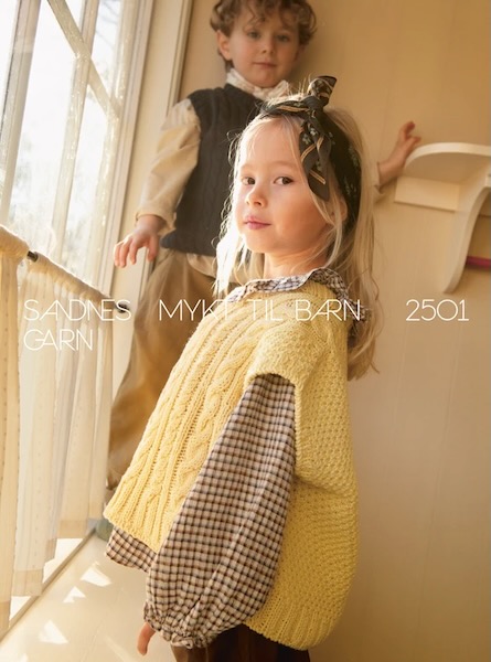 Enkel Patroon Sandnes Garn Collectie 2501 - Soft Knits for Kids - papieruitgave - engels (alleen bij aankoop wol) - keuze uit 8 modellen