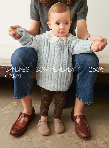 Enkel Patroon Sandnes Garn Collectie 2505 - Summer Knit for Baby's - papieruitgave - engels (alleen bij aankoop wol) - keuze uit 6 modellen