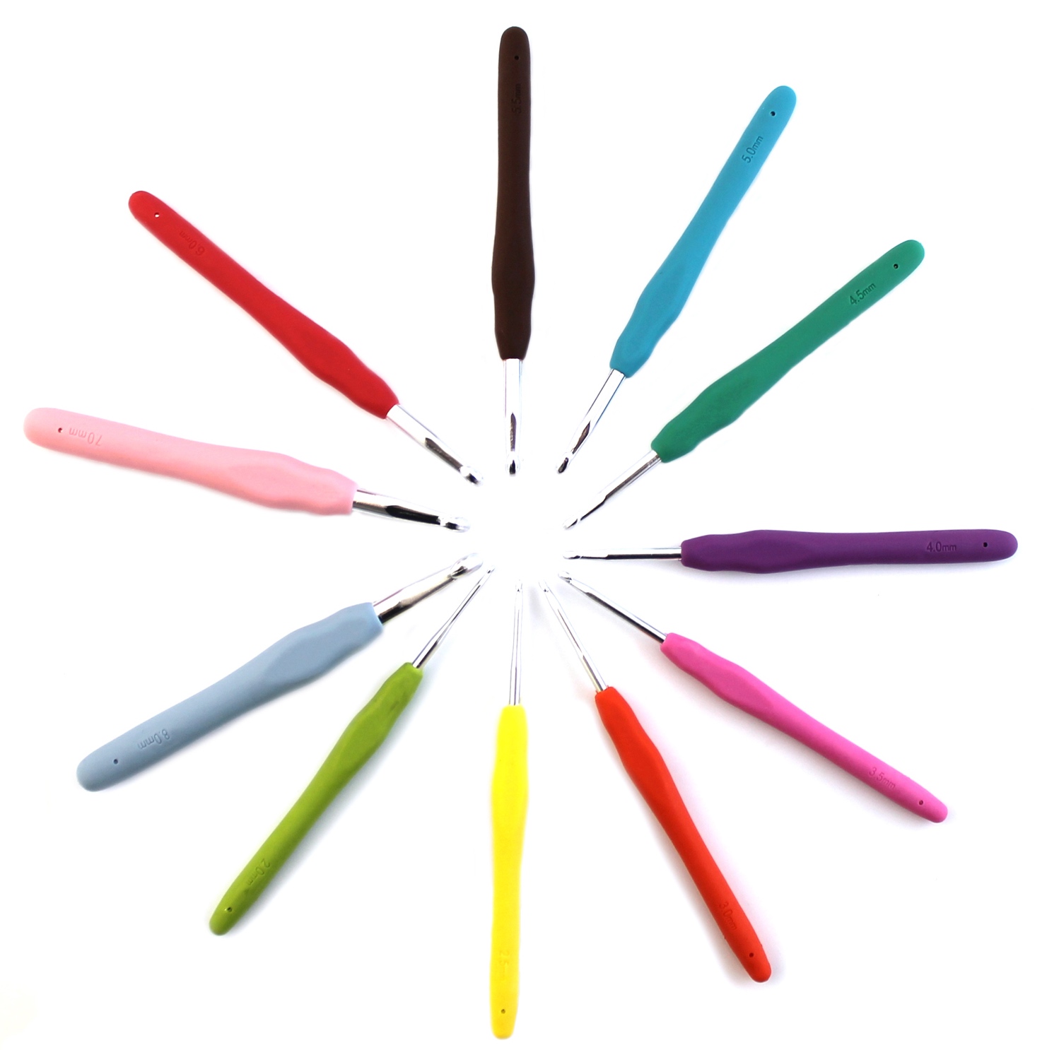 Opry Haaknaaldenset 11 stuks 2 - 8 mm