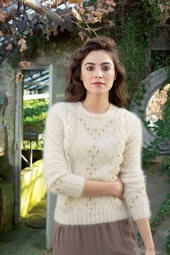 Lang Yarns Mohair Luxe Donkergroen (199) - Afbeelding 4