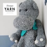 Haakpakket Knuffeldeken Hilda Hippo Woolytoons met patroon