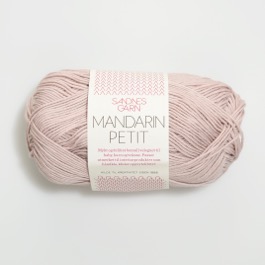 Breipakket Sandnes Garn Zomer Strepen Top Mandarin Petit (2 -6 jr) met gratis patroon NL - Afbeelding 2