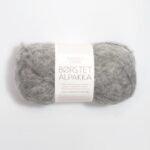 Breipakket Tiril Sweater Sandnes Garn Grijs (M/L/XL) met NL patroon