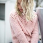 Breipakket Tiril Sweater Sandnes Garn Grijs (XXL) met NL patroon
