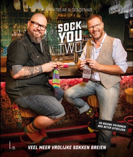 Sock You Two - boek vrolijke sokken - by Dendennis en Mr Knitbear (ENGELS)