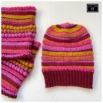 Haakpakket Sjaal Betsy - Lang Yarns Carpe Diem - met 'Juf Sas-label'