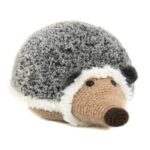 Haakpakket Dierenkussen of dierenkruk - Egel (Grijs of Bruin)