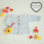 Haakpakket Puff Stitch Baby Cardigan - Scheepjes Merino Soft