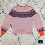 Haakpakket Trui Solveig - Juf Sas - excl patroon, met 'juf-sas-label' (42/44/XL)