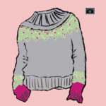 Haakpakket Trui Signe - Juf Sas - excl. patroon, met 'juf-sas-label' (42/44/XL)
