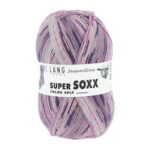 Lang Yarns Super Soxx Color 4 ply Jacquard Soxx (301) Clouds