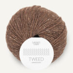 Sandnes Garn TWEED RECYCLED (9585) Olijf Groen