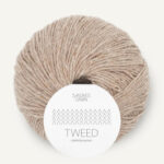 Sandnes Garn TWEED RECYCLED (9585) Olijf Groen