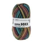Lang Yarns Super Soxx Color 4 ply ContinentsSoxx (402) Africa