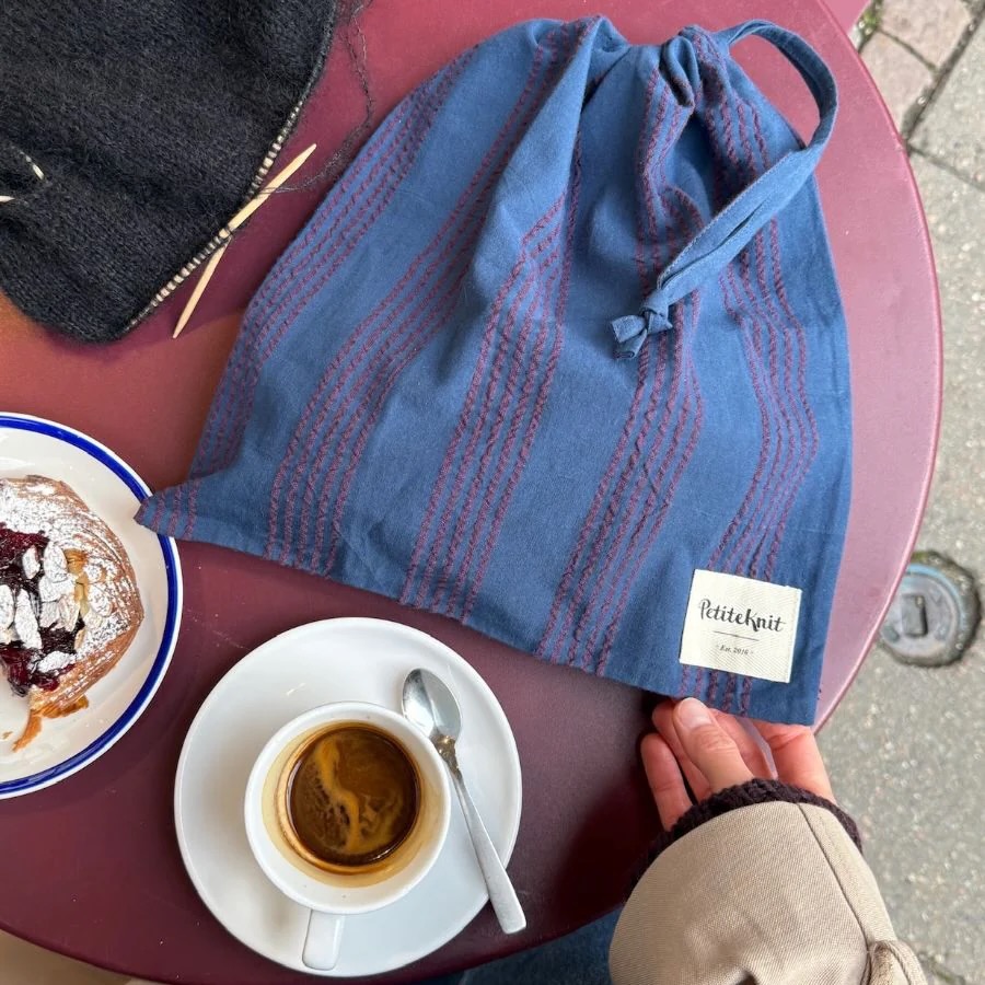 PetiteKnit Knitter's String Bag - Night Shadow