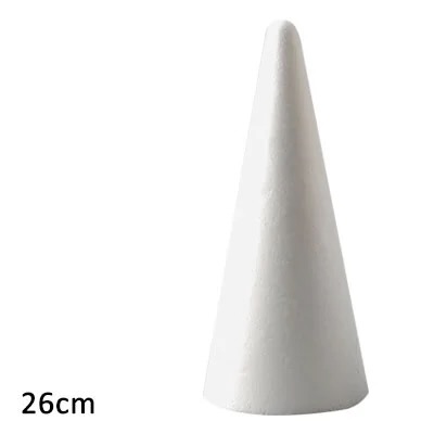 Piepschuim Kegel ca. 26 cm