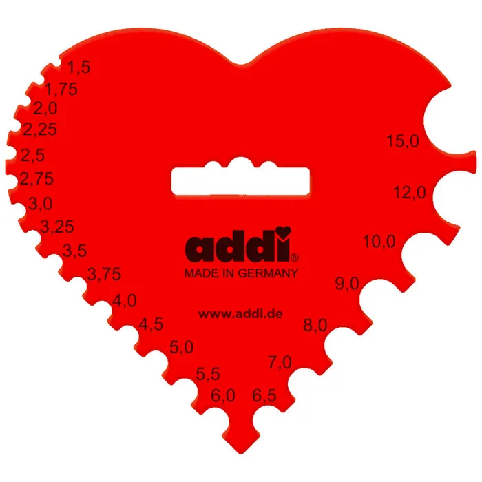 Addi Naaldenmeter 1,5 mm - 15 mm
